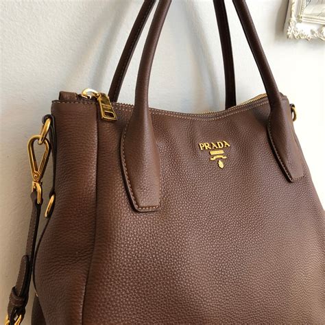 prada bag brown